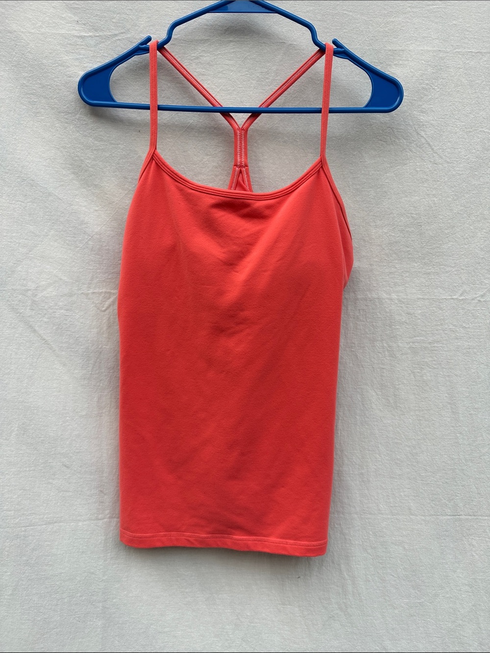 Lululemon Coral power Y Tank